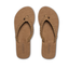 Cobian Pacifica braided flip flop in tan with cushioned footbed and braided straps