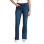A person wears FASHION GO’s 30'' Better Butter Slim Boot Jean in Belle, paired with a white top and sneakers, one hand in a pocket, standing against a white background.