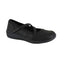 Women's black Skechers Arya casual comfort shoe with streamlined silhouette