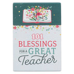 The "Box of Blessings for a Great Teacher" from Christian Art Gifts makes a thoughtful teacher appreciation gift, featuring colorful cards with uplifting messages and blessings for teachers.