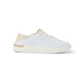 lightweight Reef Neptune sneaker with lace up design white with beige accents