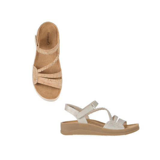 Baretraps Flicka sandal with cushioned footbed and lightweight slip on design