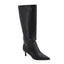 Women's Corky's Company Party tall black boot with pointed toe and low kitten heel