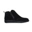 Skechers Arch Fit Mojave Boundless Bliss women's black suede ankle bootie with quilted detail, side zipper and Arch Fit support