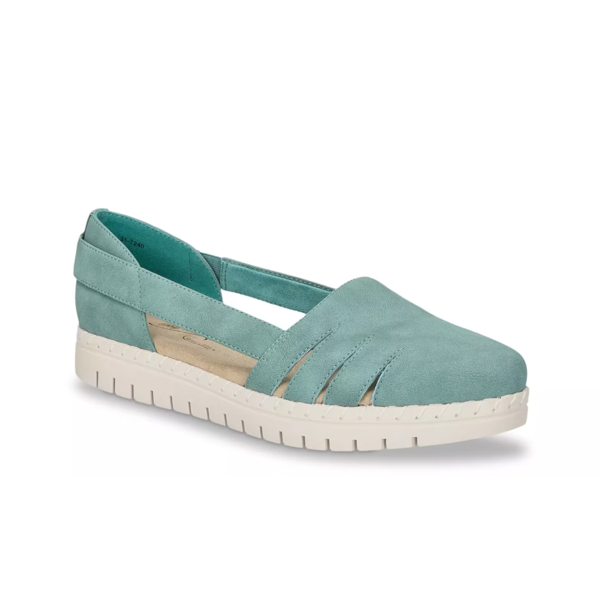 Easy Street Bugsy Slip On in Turquoise Secondary image