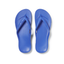A pair of ARCHIES Flip Flop in Royal Blue by ARCHIES FOOTWEAR LLC placed side by side on a white background.