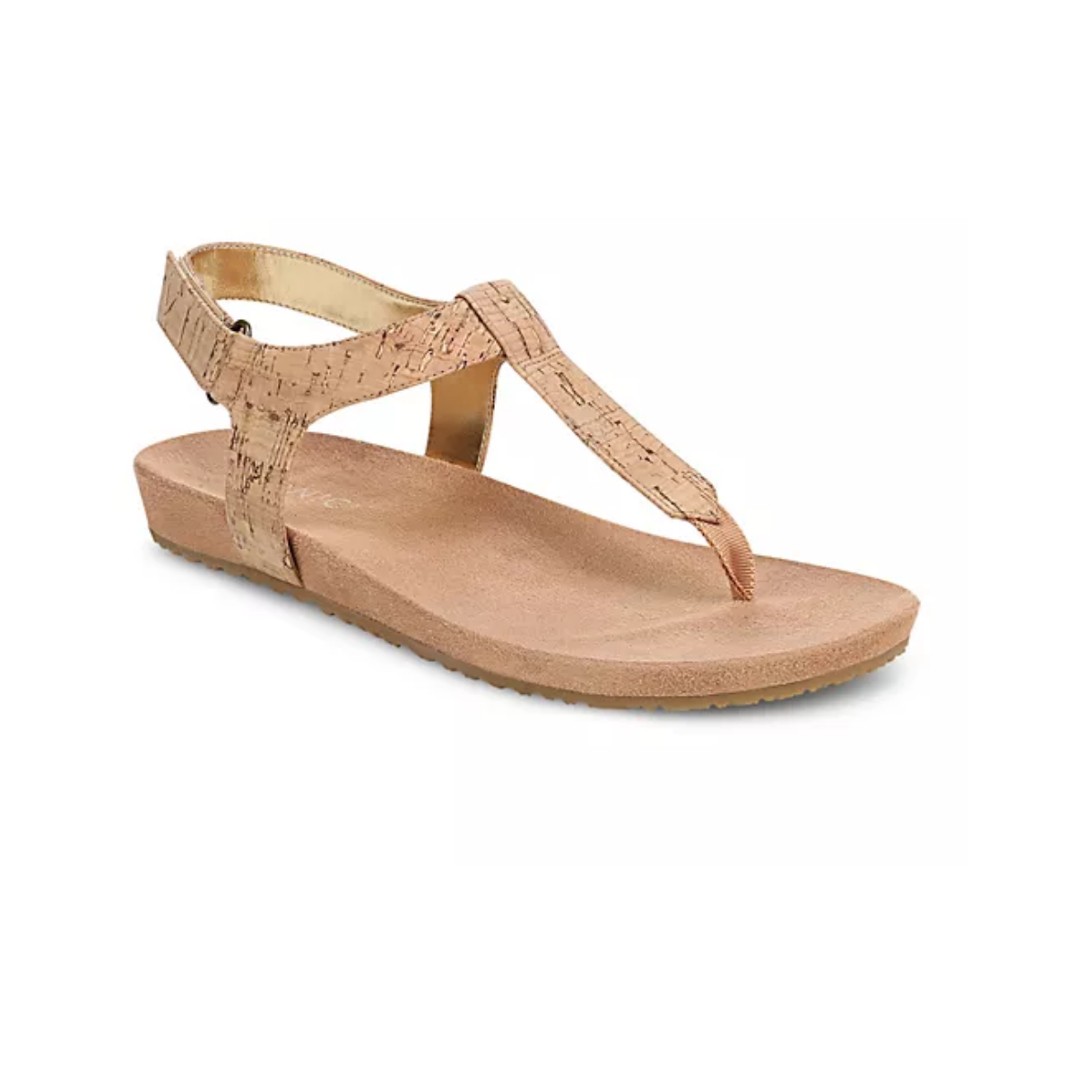 Vionic Palisades cork sandal with arch support and adjustable strap Main image