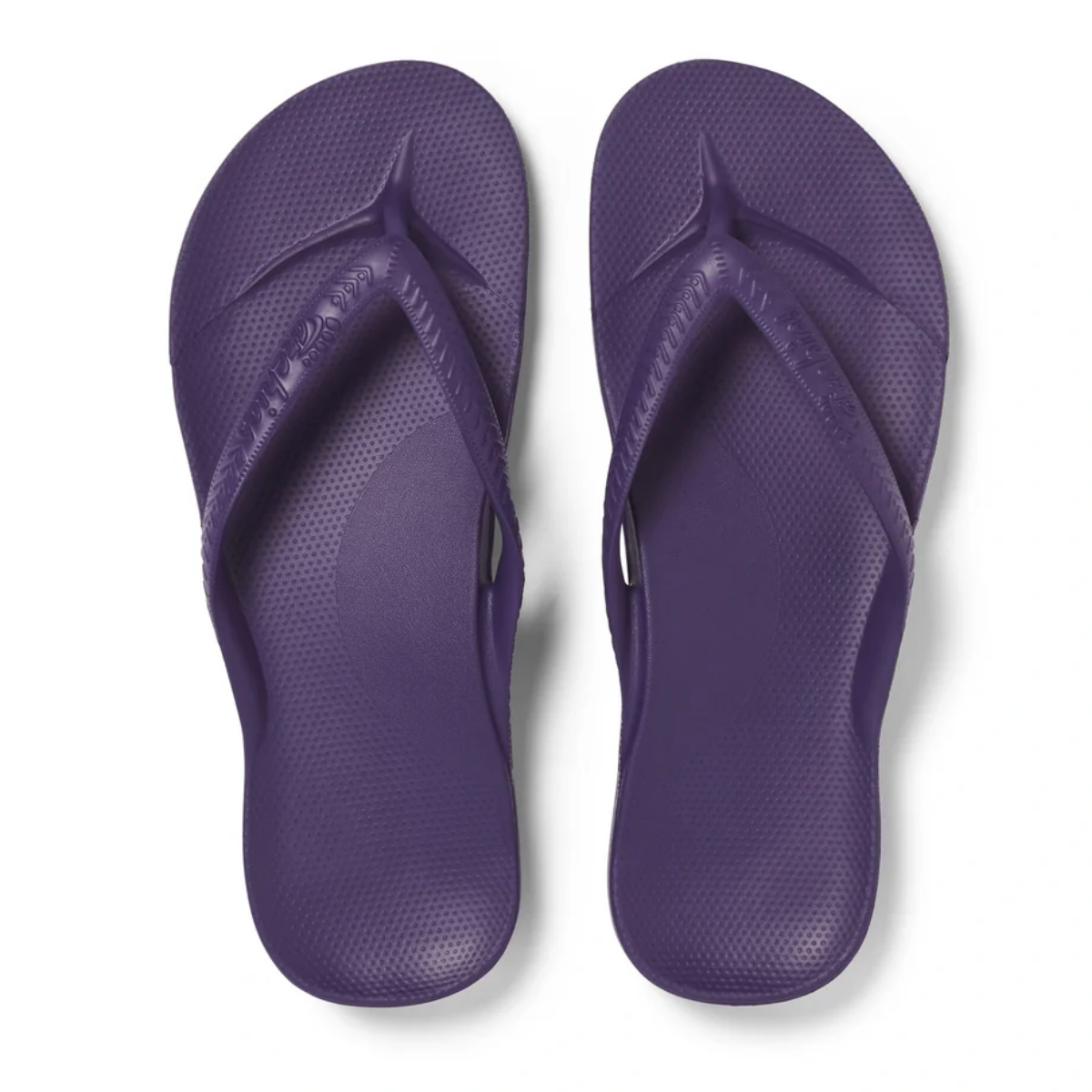 Archies Flip Flops in Acai Purple Secondary image