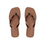 Women's REEF Solaye water-friendly flip-flops in tortoise brown print