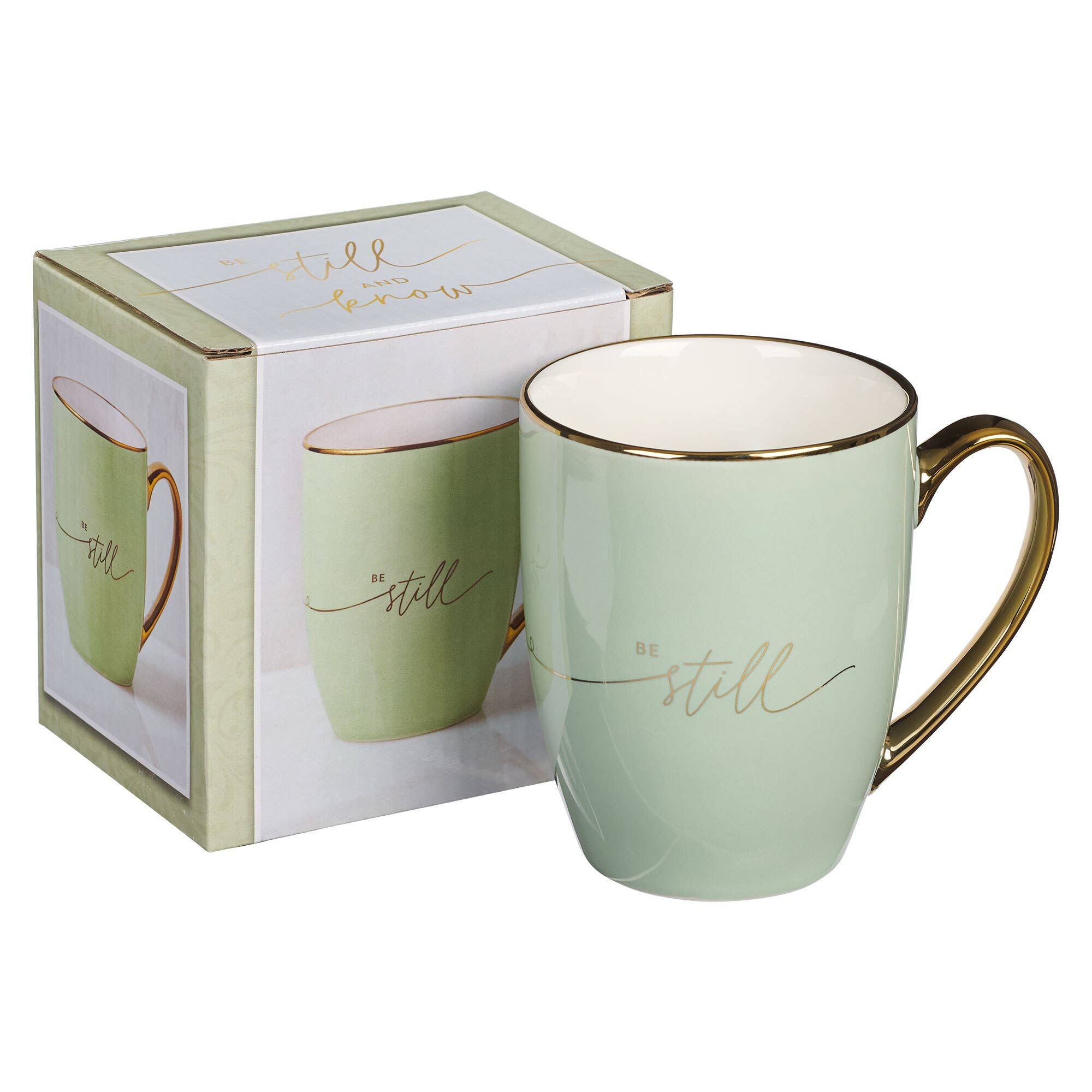 Mug Mint/Cream Be Still & Know Secondary image