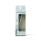 Lemon Lavender Light Up Tweezer with a built-in LED light inside a retail box labeled “center stage,” offering a precision grip for grooming.