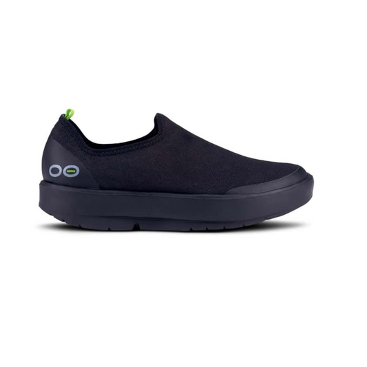 Omg Eezee Women's Canvas Shoe Black Black by Oofos