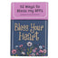 Gift your friends the “Box of Blessings: 52 Ways to Bless My Blessed Friends Forever” by Christian Art Gifts—a beautifully designed box featuring “Bless Your Heart” with floral accents on the front. This thoughtful faith gift is perfect for encouraging spiritual growth and celebrating Christian friendship.