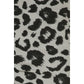 Close-up of Leggings Depot's Buttery Soft Print PJ Pants, featuring a black and white leopard print pattern—ideal for cozy, comfortable pajamas.