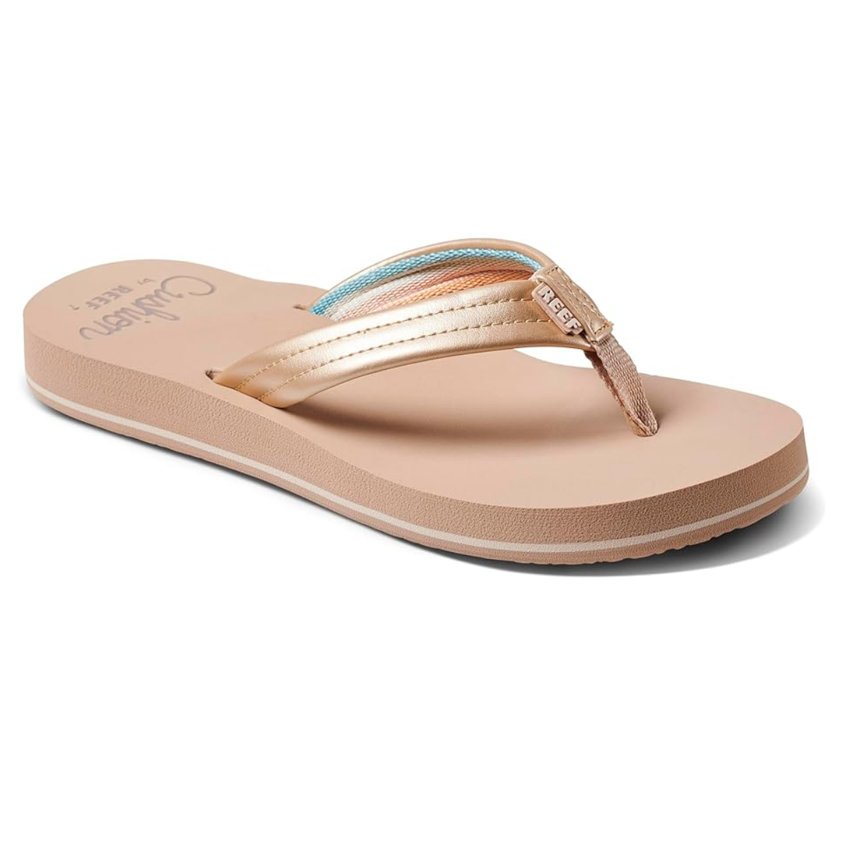 Women's reef flip flops with fashion arch support