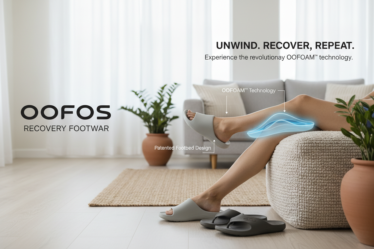 OOFOS Lifestyle Ad