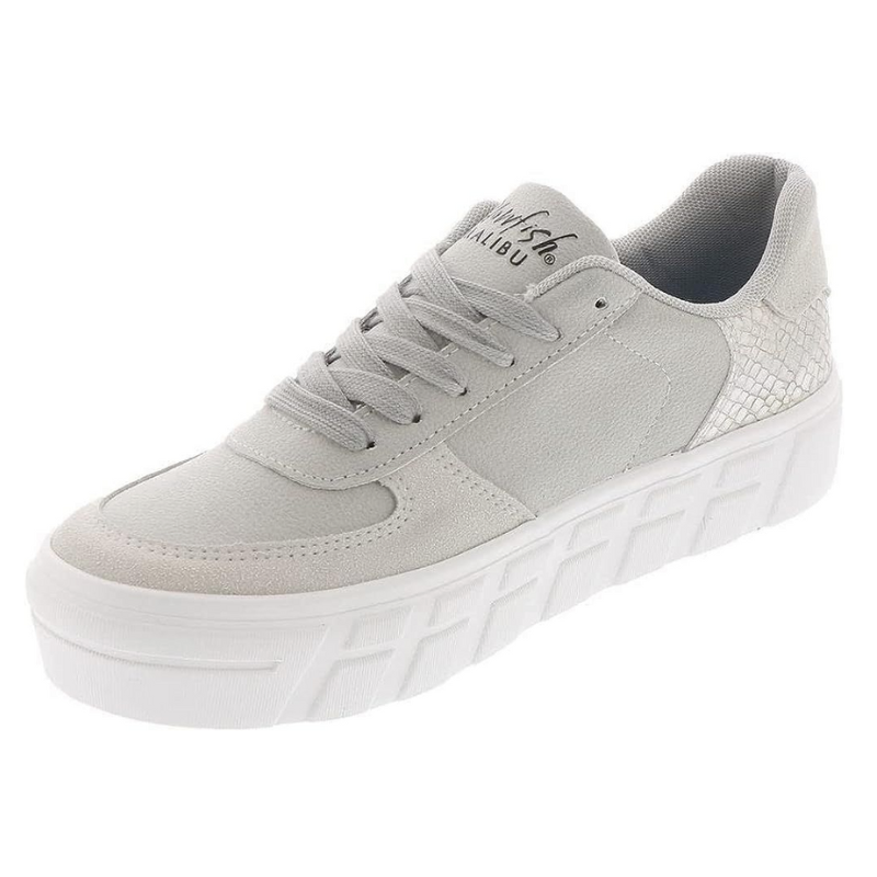 A women's BLOWFISH SIDEOUT VAPOR sneaker with white soles and cushioned insole. (Brand Name: BLOWFISH)